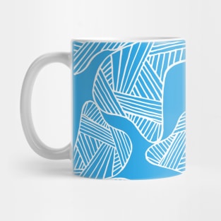 Abstract Lines And Soft Colors Mug